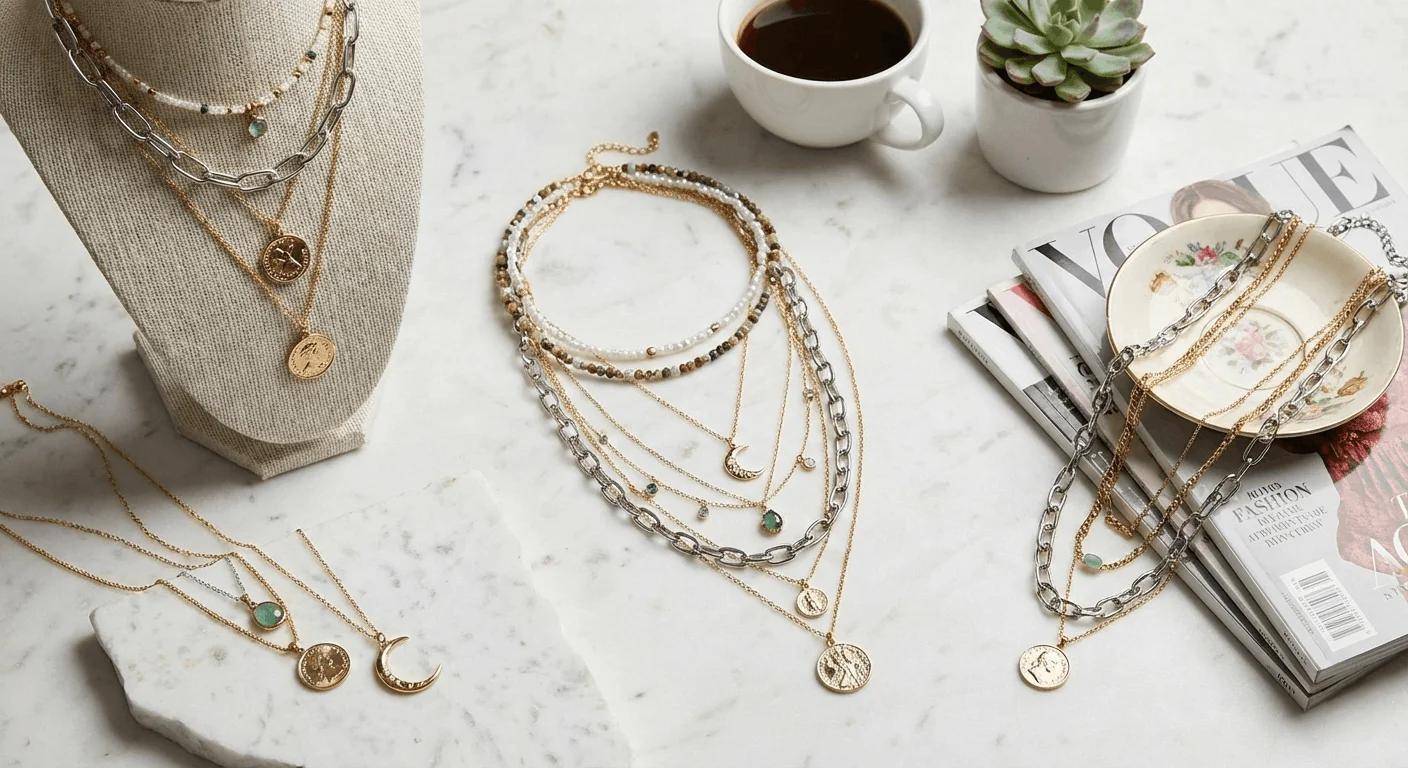 Mixed gold and silver ring stack by Caratleaf , How to Mix Gold and Silver Jewellery: 6 Easy Rules for 2026
