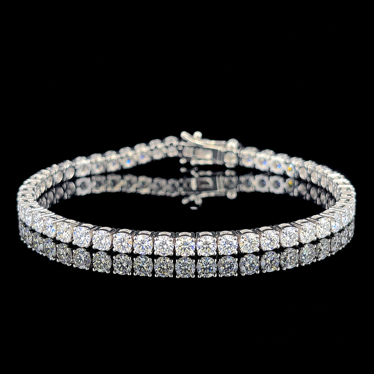 Round Tennis Bracelet